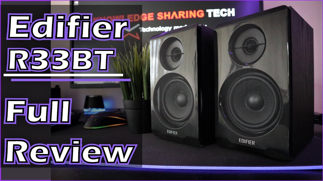 Компьютерные колонки Edifier R33BT Полный обзор