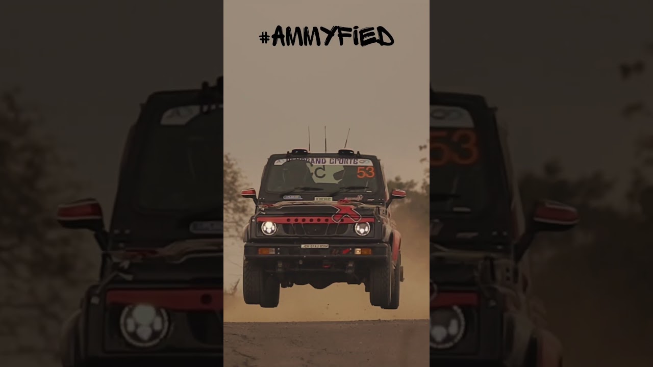 #ammyfied #gypsy #4x4offroad #wrcrally #bangalore #aprc #chennai #inrc #mumbai #delhi #gypsymodified