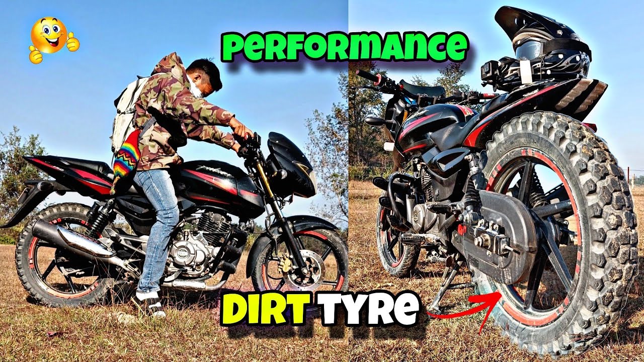 Dirt Tyre Performance Onroad Offroad 🔥 || Review Of Dirttyre 🤘