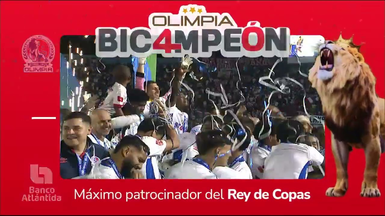 ¡La 40 es blanca! Olimpia se proclama campeón del Torneo Apertura 25-26
