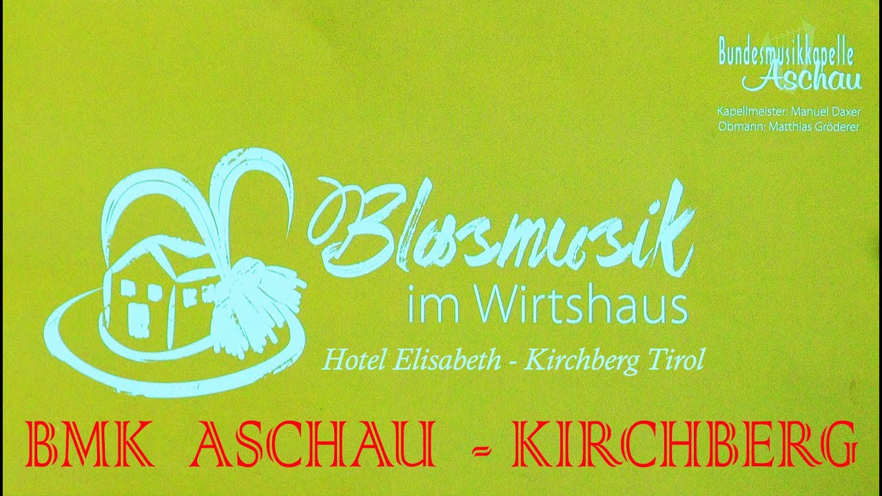 Blasmusik im Wirtshaus - Cäcilienkonzert der BMK Aschau bei Kirchberg 2019