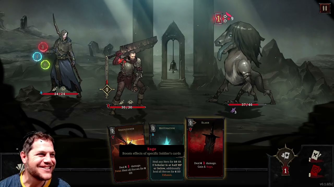 Shards of Order - A deckbuilder with great art and a wonderful RPG twist