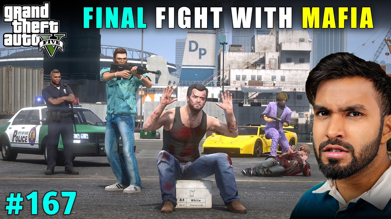THE BIGGEST MAFIA WAR BEGINS | TECHNO GAMERZ GTA 5 GAMEPLAY #163