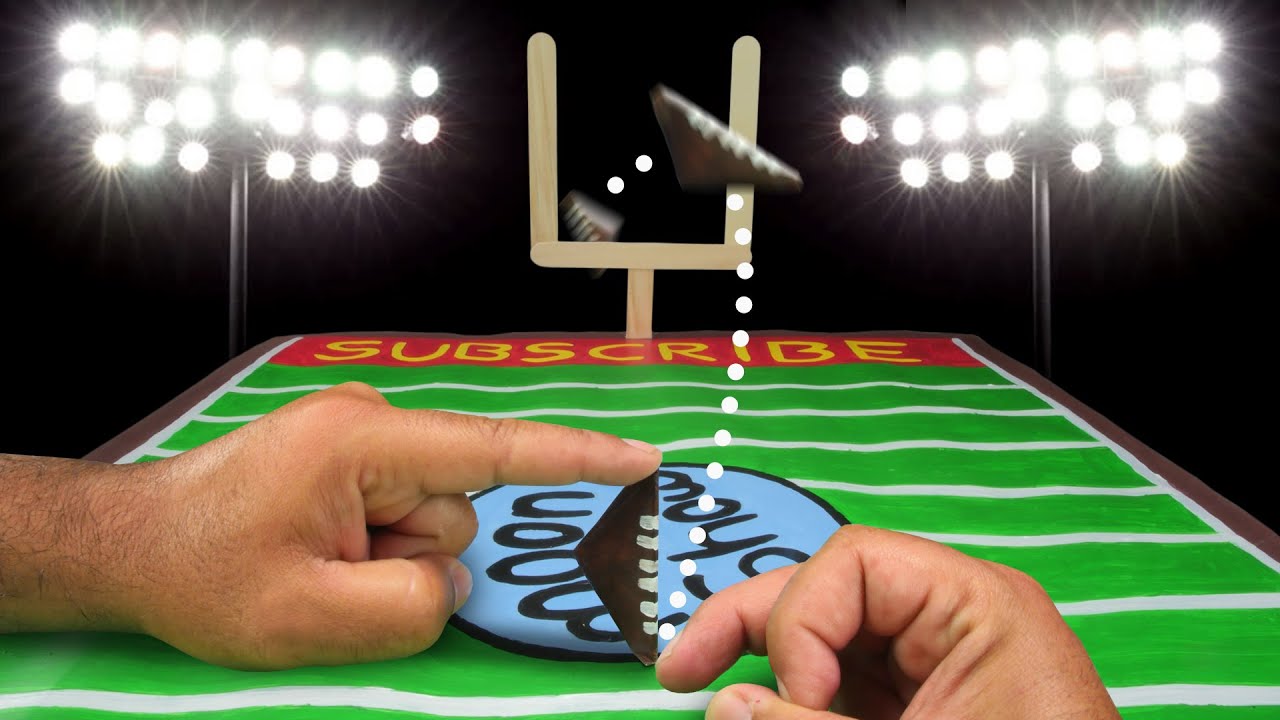 🏉 FINGER FOOTBALL DIY Make your Own Field Board Game