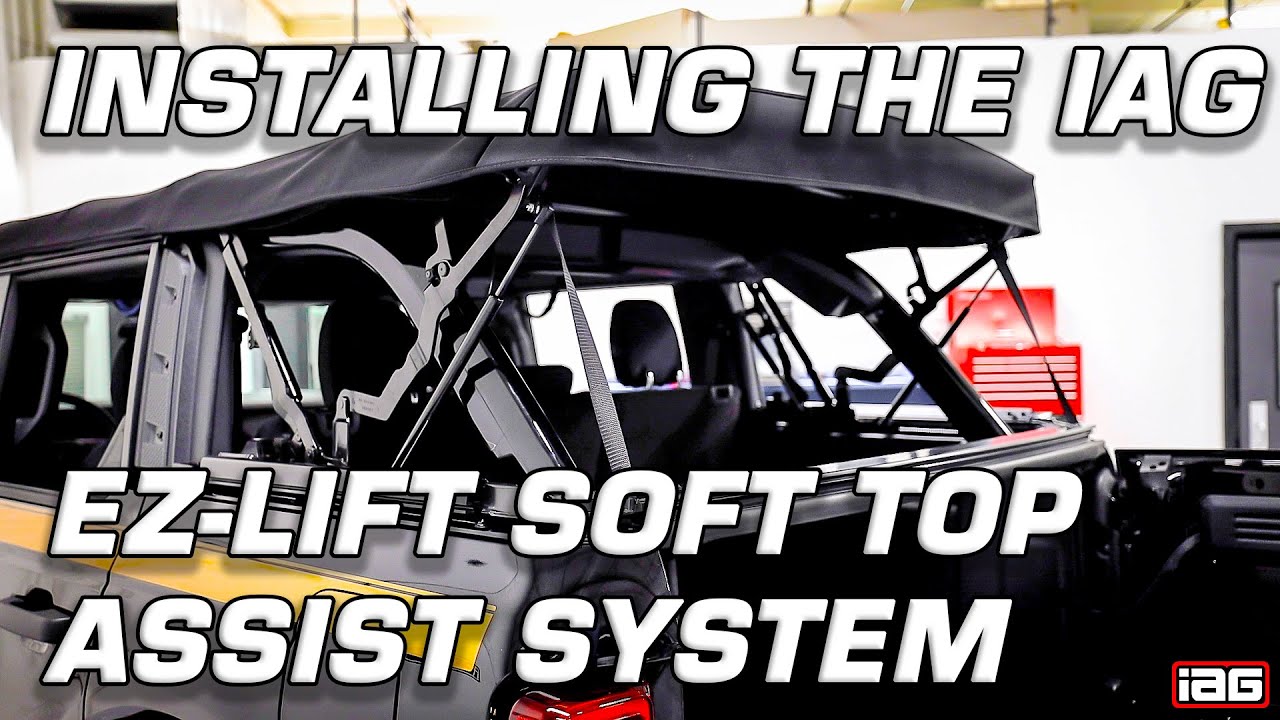 INSTALLATION OF THE V2 IAG EZ-LIFT SOFT TOP ASSIST SYSTEM | IAG PERFORMANCE
