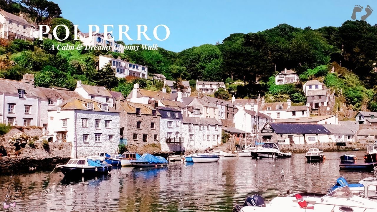POLPERRO | A Romantic Seaside Walk Through Cornwall’s Most Charming Village (No Talking, 4K)