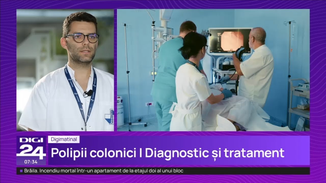 Polipii colonici – Dr. Vlad Simion | Spitalul Clinic SANADOR