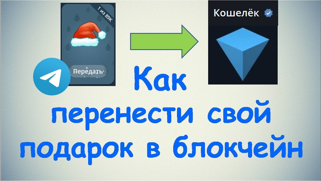 How to transfer your gift to Blockchain / How to transfer a gift to a wallet
