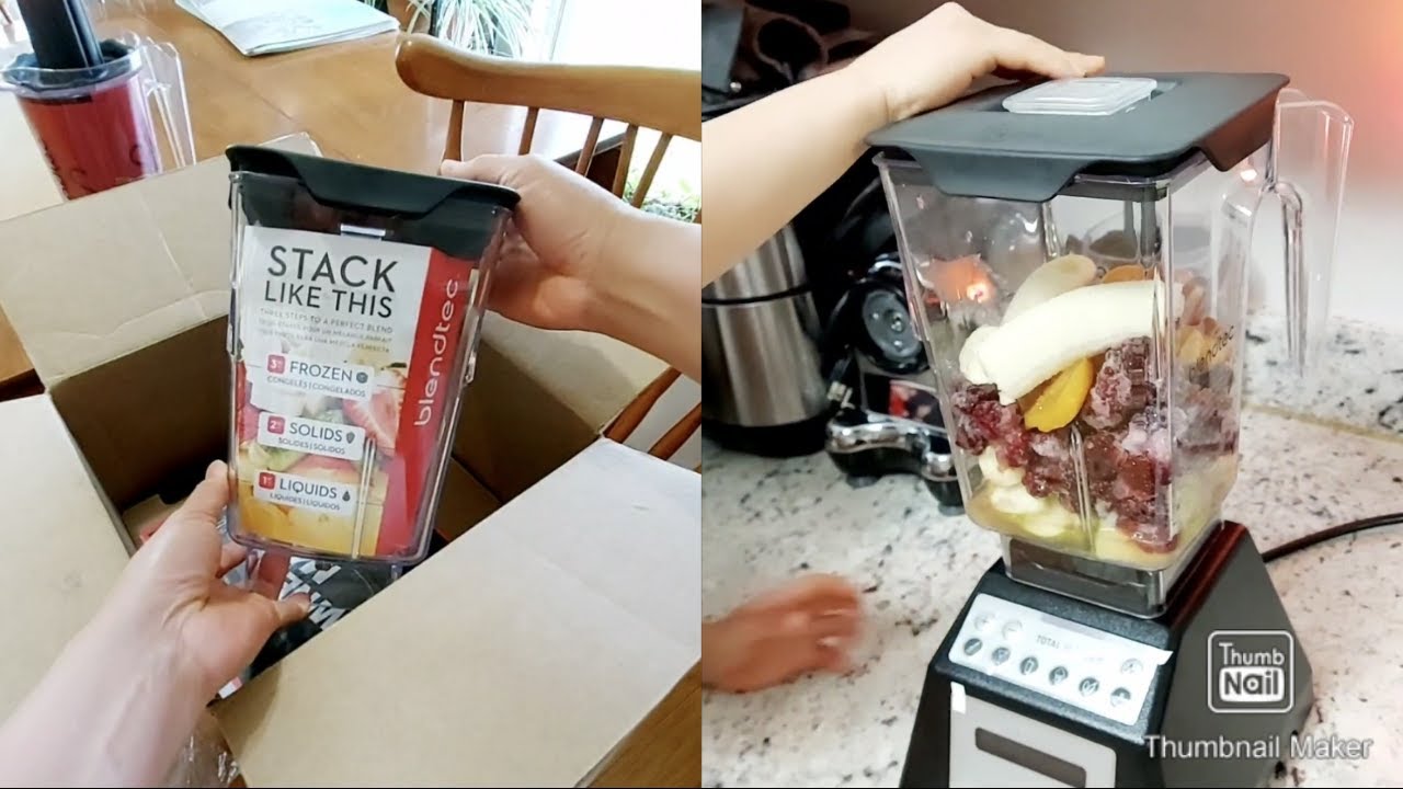 Unboxing & Review on BLENDTEC blender || Power Blender #blendtec