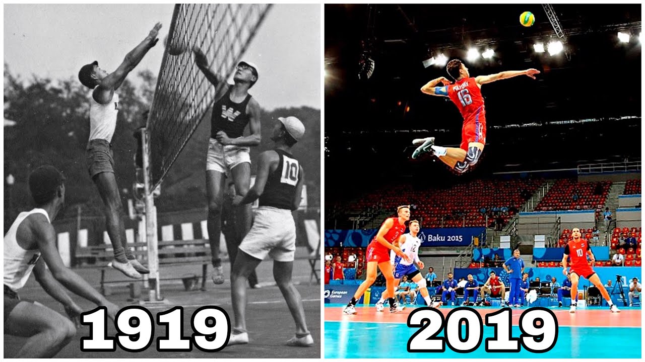 100 Years Volleyball Evolution (HD)
