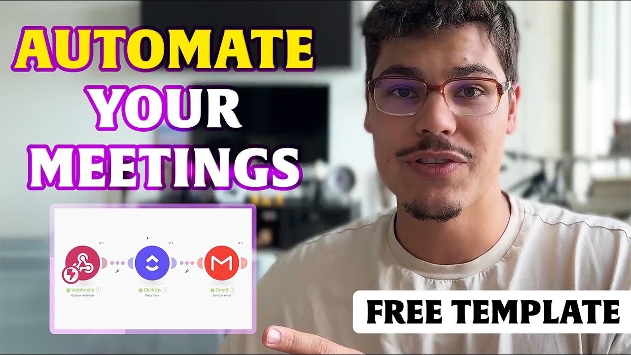 How I Built a Fully Automated Meeting System with ClickUp (Free Template Inside!)