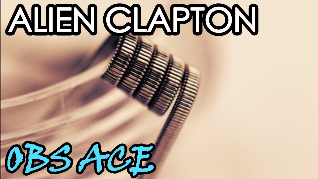 Alien Clapton coil намотка на OBS Ace / Vape Nyash
