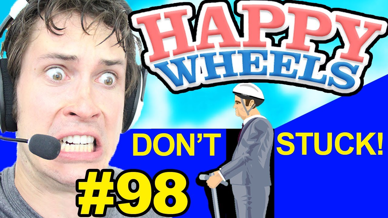 Happy Wheels - НЕ ЗАСТРЯВАЙТЕ!!