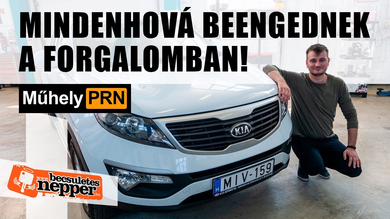 Ötven méter próbaút elég? – Kia Sportage 1.6 GDI – MűhelyPRN