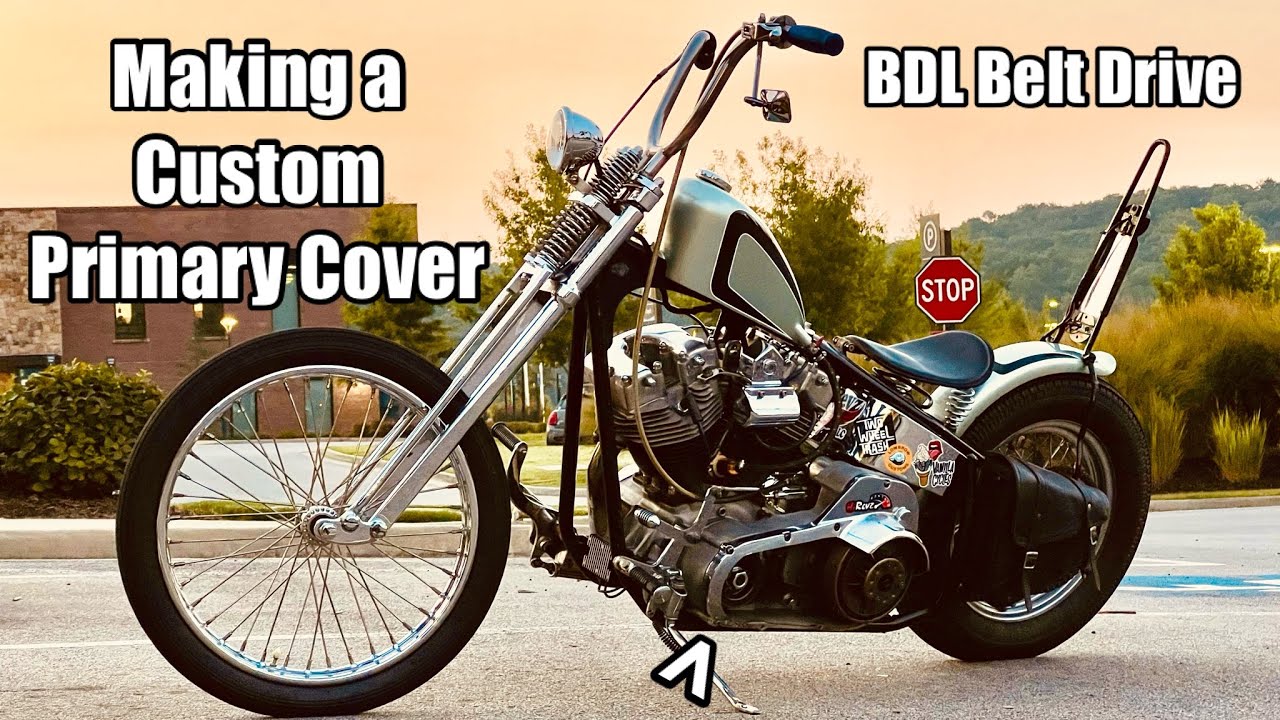 Открытие крышки первичного вала и первый тестовый заезд — BDL Belt Drive — FXR / FLT Shovelhead C...