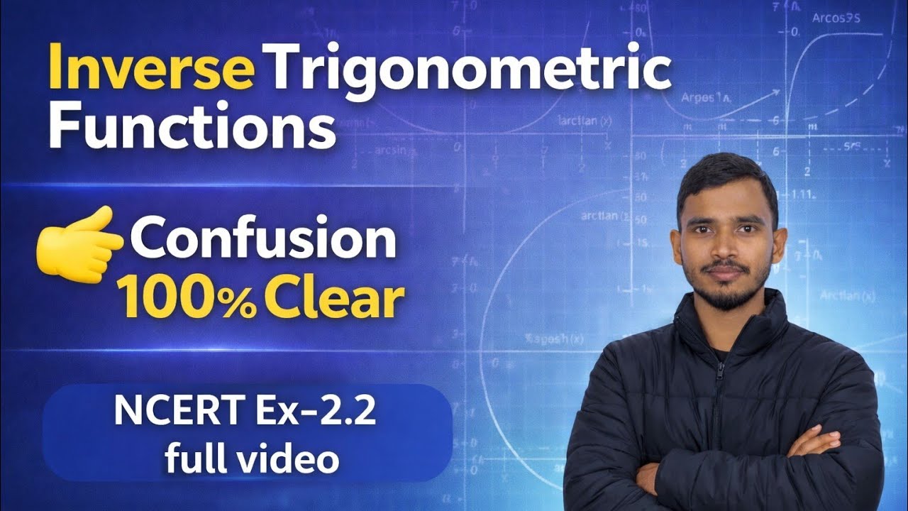 Inverse trigonometric functions Ex 2.2. Class 12th NCERT Mathematics