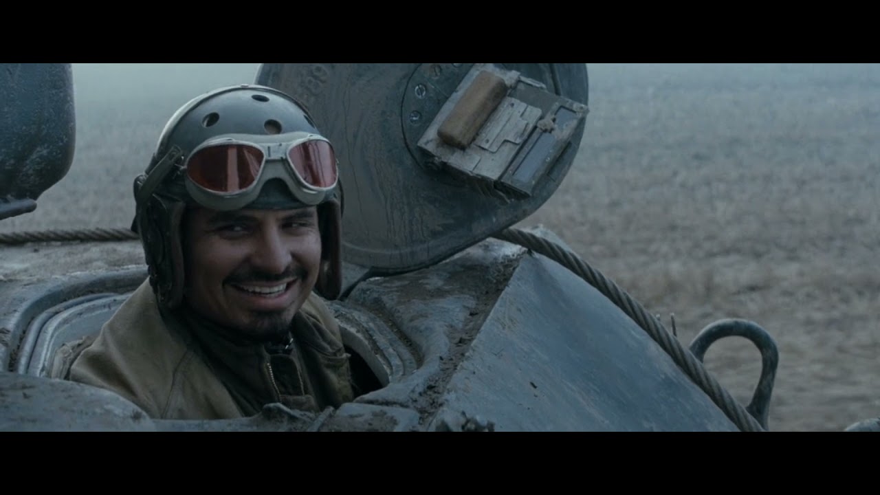 Fury (2014) | Wardaddy's tank convoy is attacked by Nazi troops
