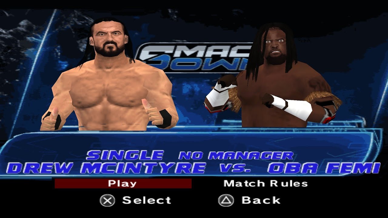 OBA FEMI VS DREW MCINTYRE