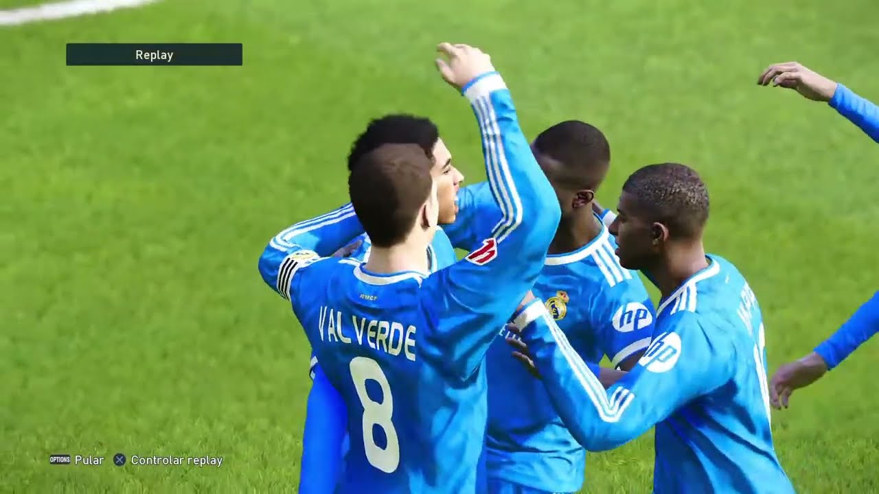 C3LTA V1G0 X R34L M4DR1D  4O V1VO COM 1M4G3N5 -JOGO DE HOJE ASSISTA AGORA GAMEPLAY PES21 PS5