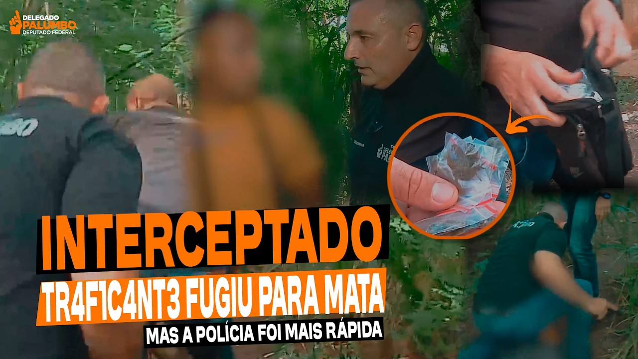 FUGIU PELA MATA E FOI PR3SO