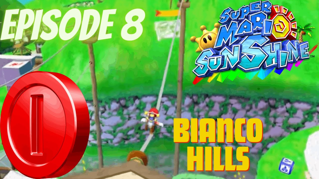 [Super Mario Sunshine] Episode 8 Bianco Hills - Red Coins of the Lake