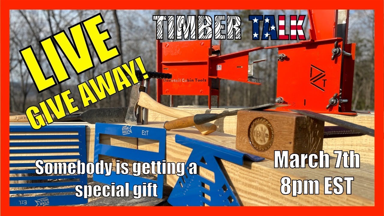 LIVE! Timber Talk with Two Guys Timber Framing.