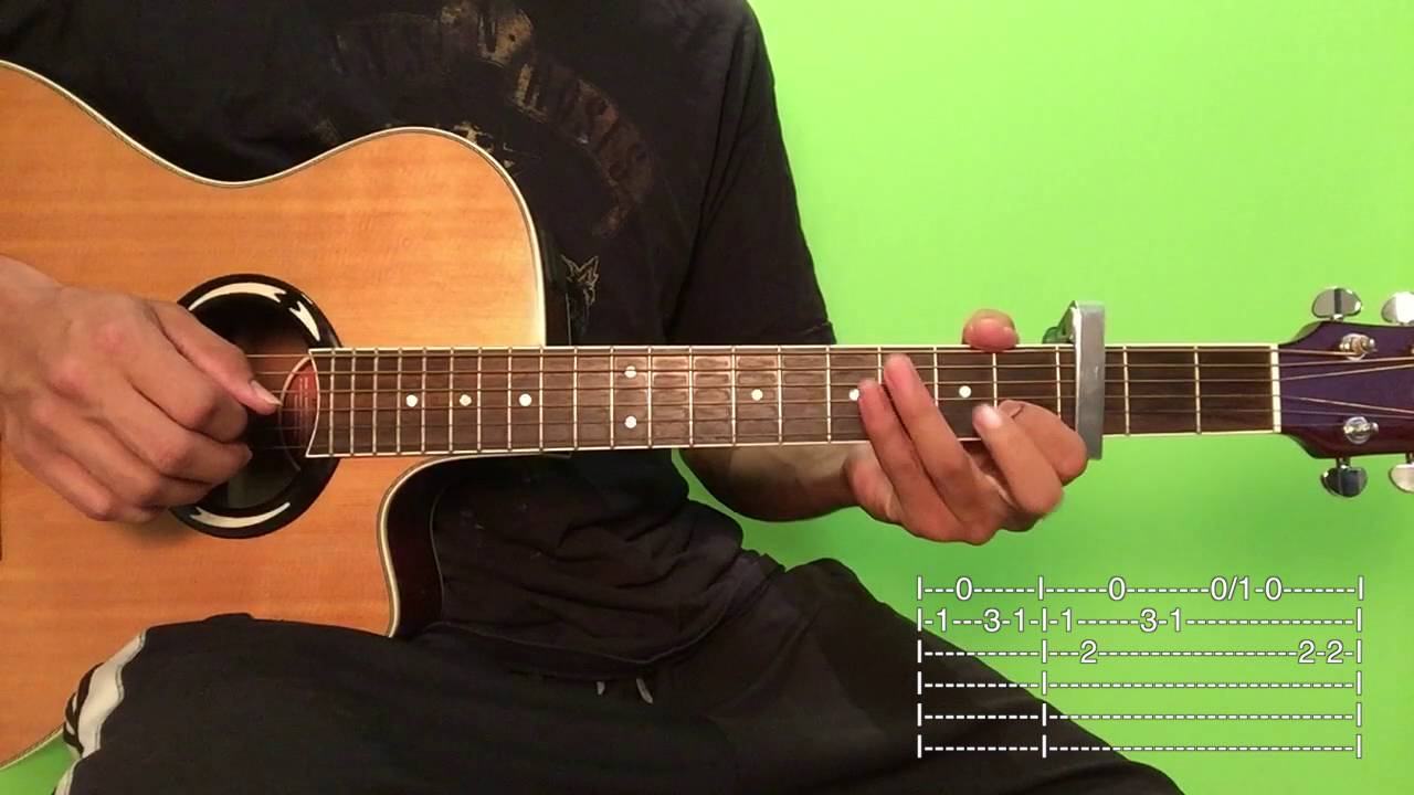 Let me love you - Tutorial Guitarra