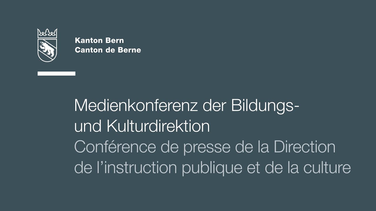7.8.2025 – Medienkonferenz der BKD / Conférence de presse de l'INC