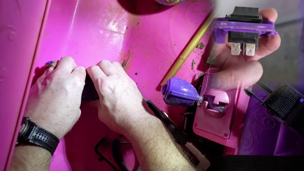 Disney Princess Carriage Foot Pedal Switch Replacement