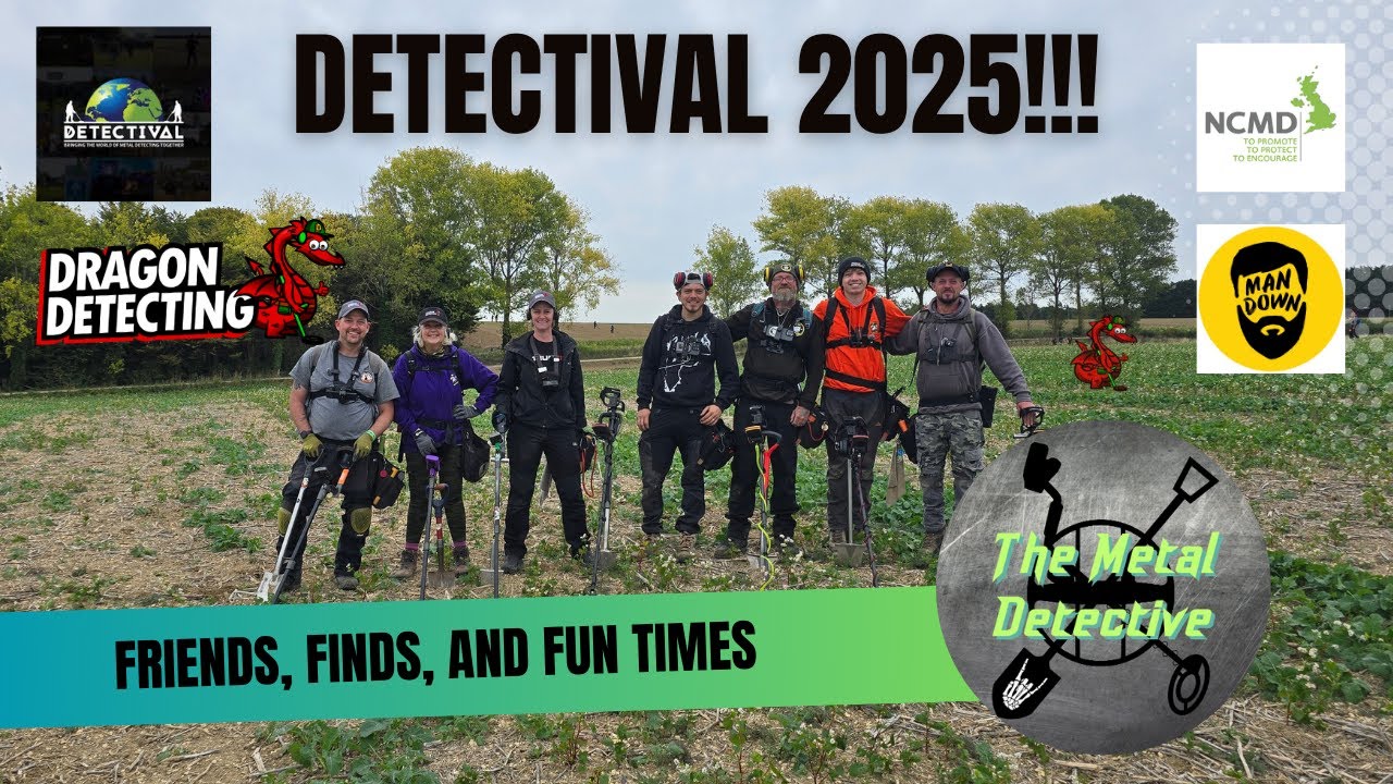 Detectival 2025!!! Finds, Friends, and Fun Metal Detecting UK | #detectival #metaldetecting