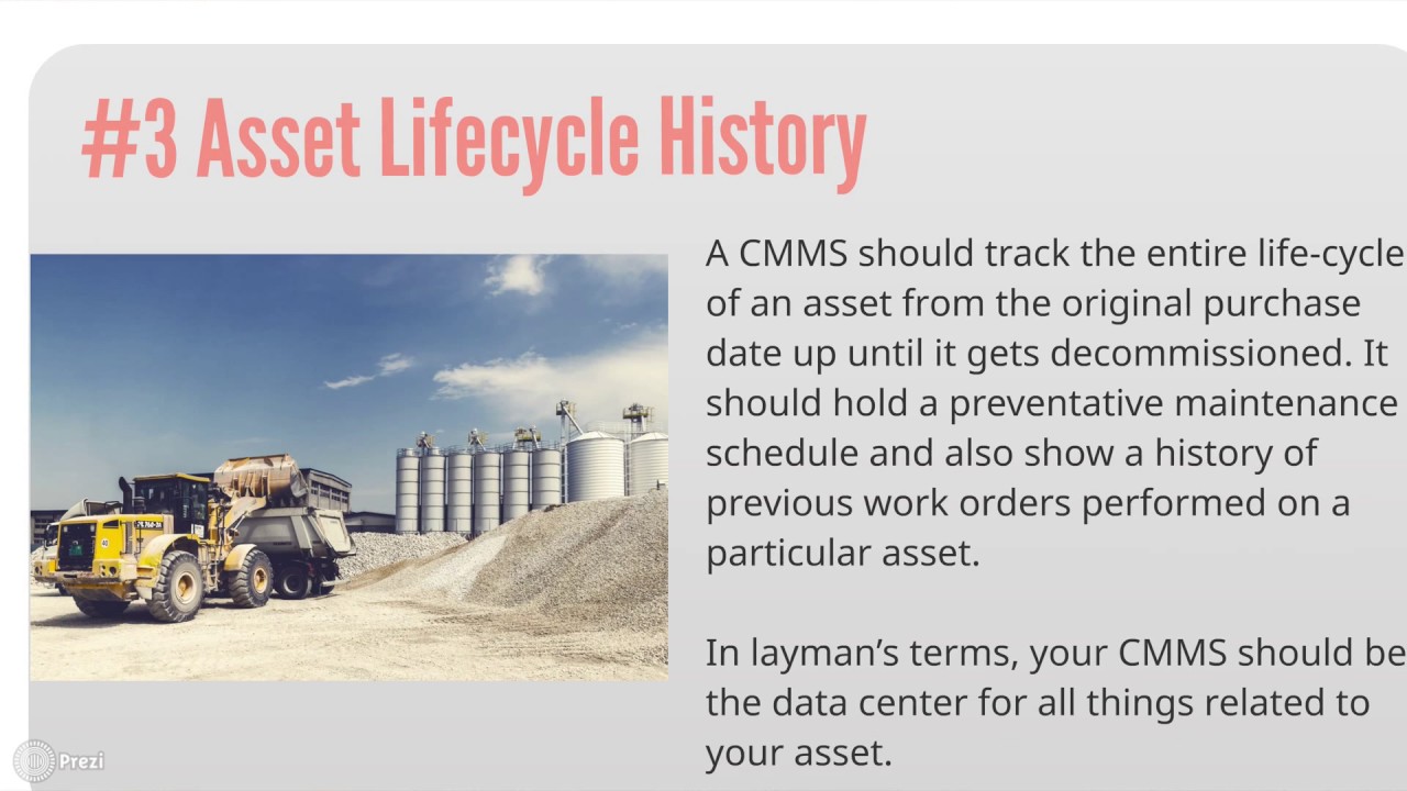 What is a Computerized Maintenance Management System (CMMS)?
