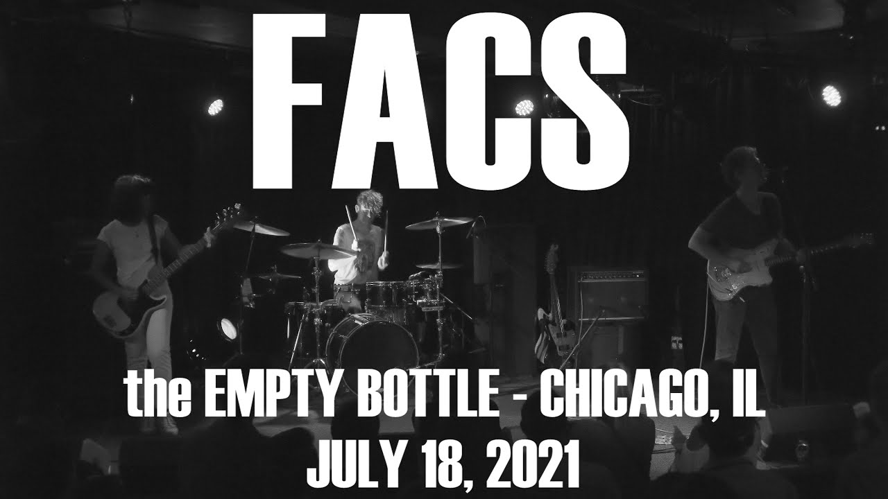 FACS - LIVE 4k FULL CONCERT VIDEO RECORDING - CHICAGO - Empty Bottle Residency Night 2
