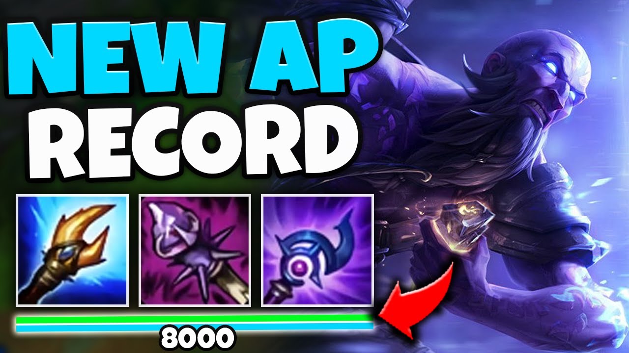 I HIT 1200 AP WITH 8K MANA ON RYZE IN RANKED! EVERY SPELL ONE SHOTS! - League of Legends