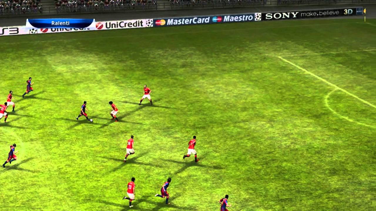 Manchester United vs Barcelona   UEFA Champions League 2011 final   PES 2011 prediction