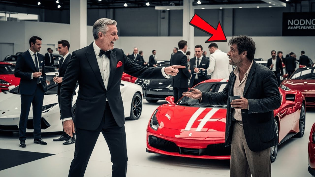 “Ferrari’mi Çalıştırırsan Sana Veririm!” Milyoner Aç Yaşlı Adamı Aşağıladı Ama Sonunda Sustular