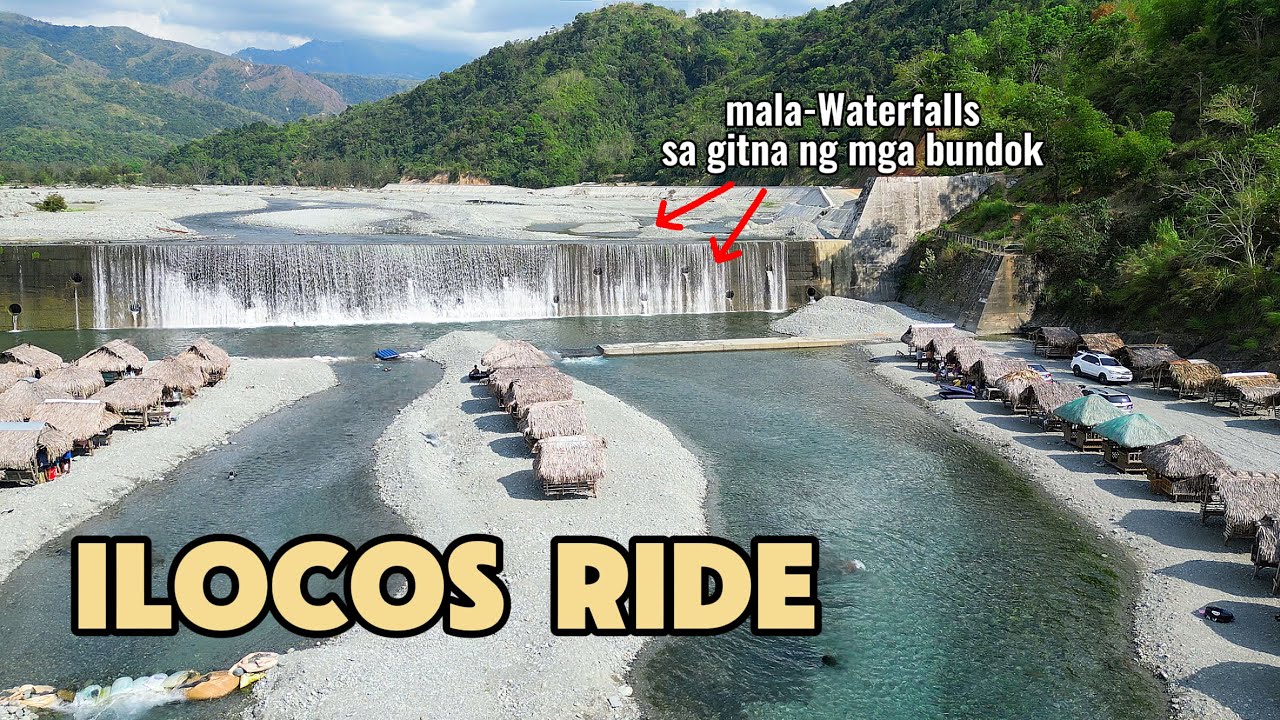 Mala-Waterfalls sa gitna ng mga bundok | Tagudin to Pagudpud Ride