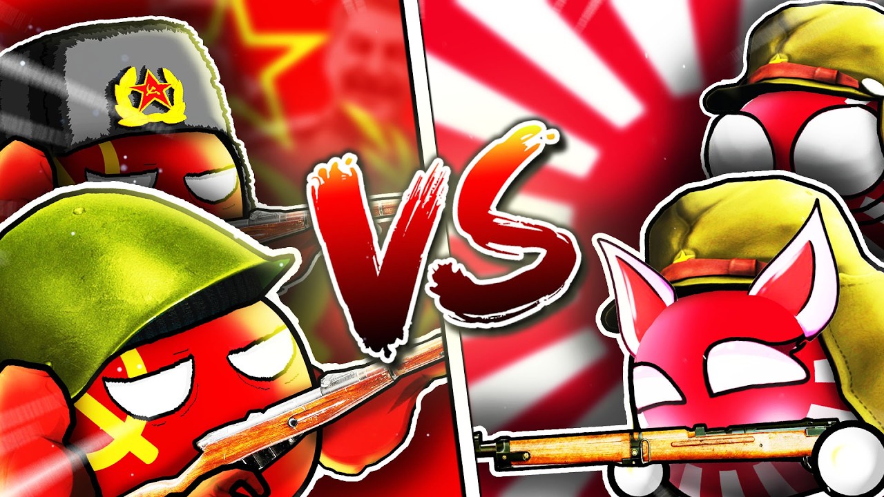 RED ARMY vs ANIME [Countryballs Animation]