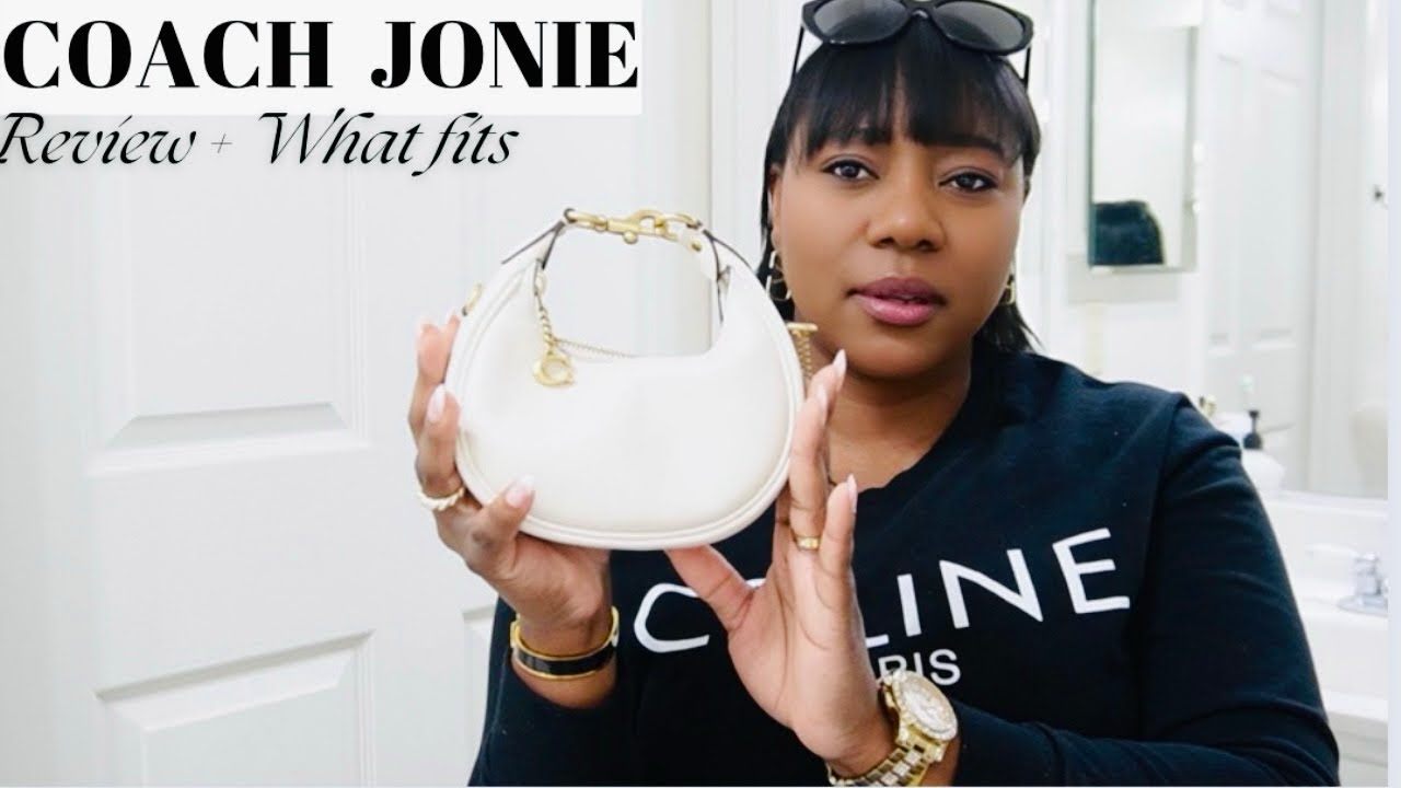 COACH JONIE BAG REVIEW + WHAT REALLY FITS IN IT