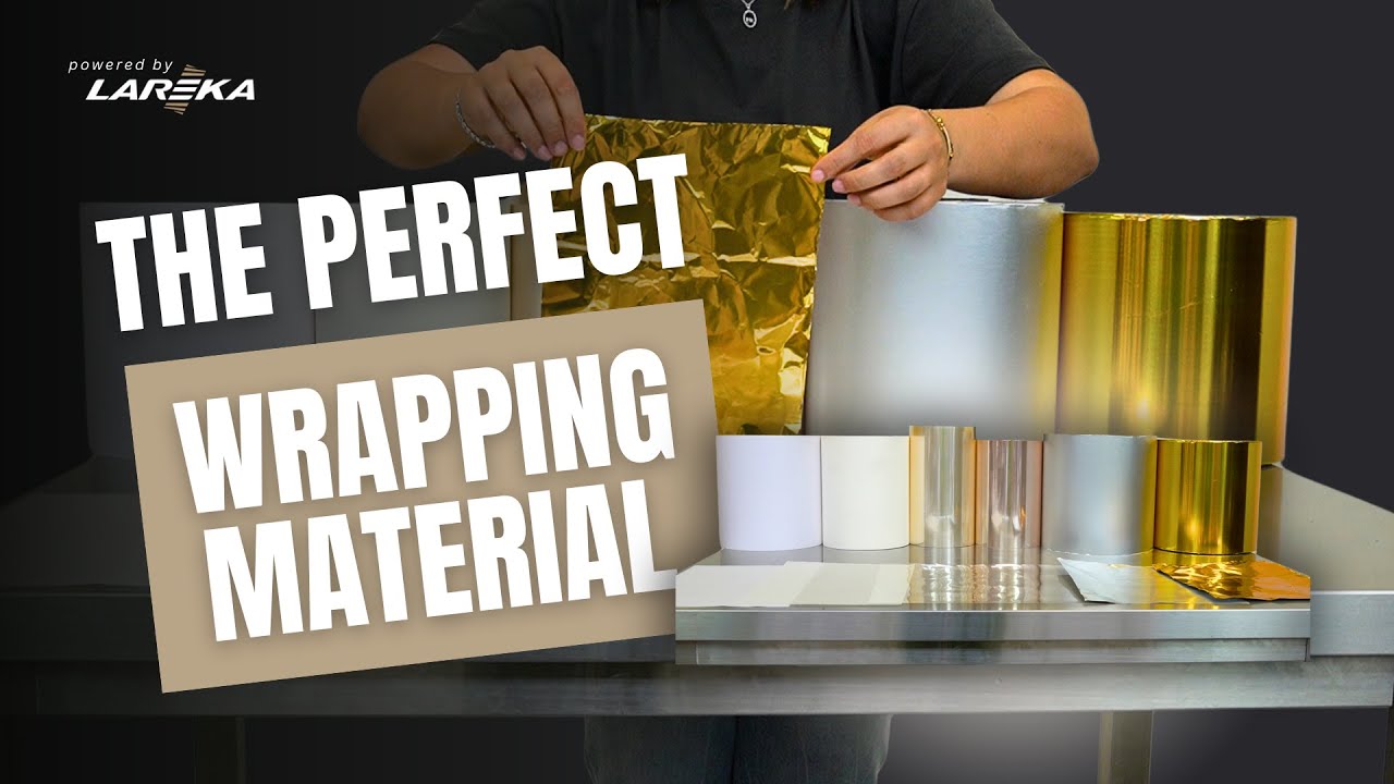 How to wrap chocolate episode 4: The perfect wrapping material
