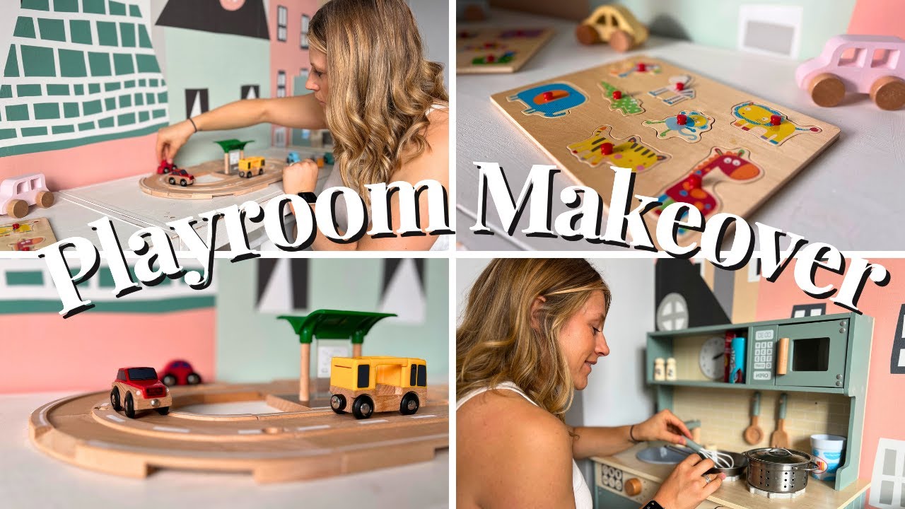 Playroom Makeover & Deep Clean | Playroom Organization Using Ikea Trofast