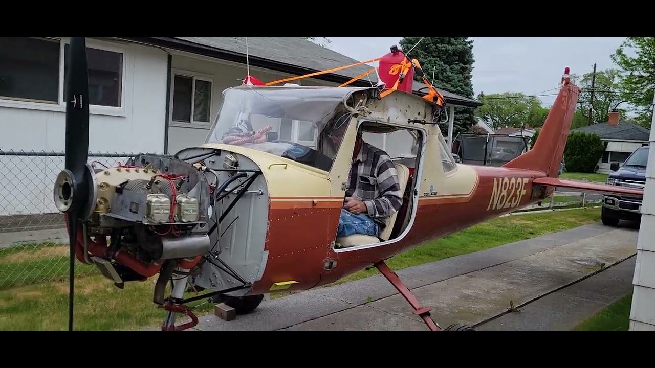 Cessna 150 engine overhaul 1st start