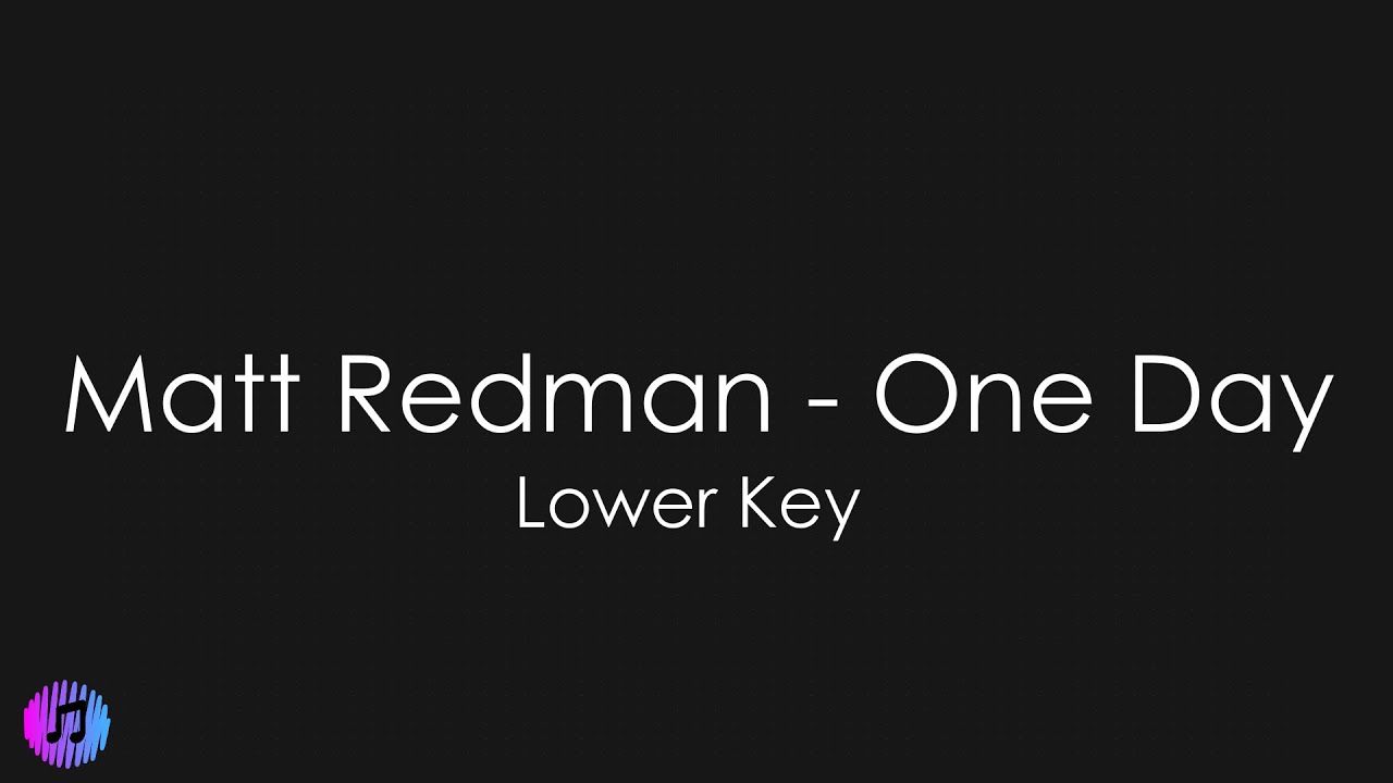 Matt Redman - One Day (When We All Get To Heaven) | Piano Karaoke [Lower Key of Ab]