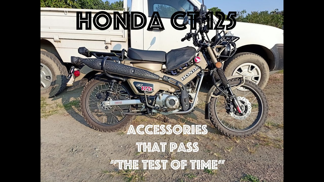 Аксессуары для Honda CT 125, прошедшие «Испытание временем». Часть №1