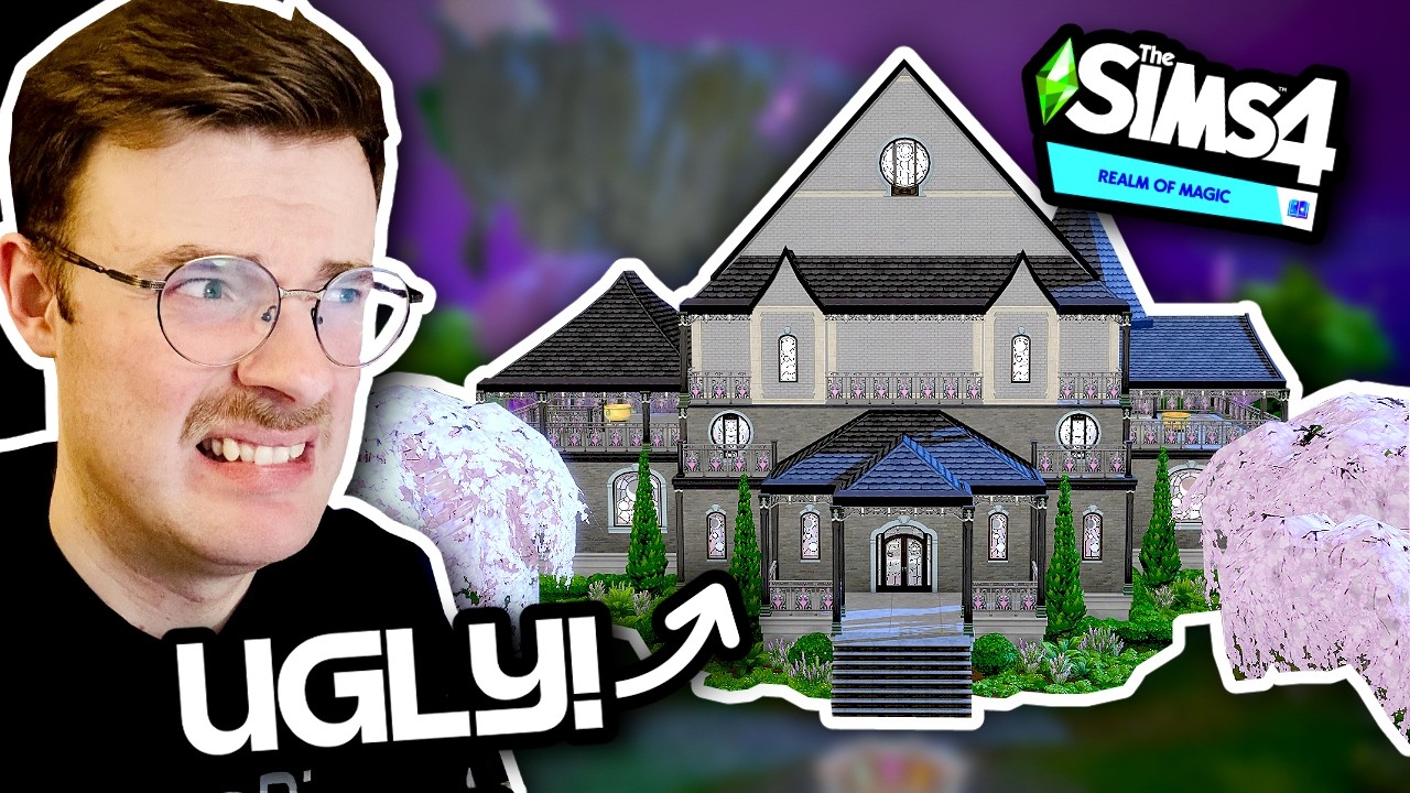 i did it...i finally fixed the UGLIEST build in The Sims 4 🧙
