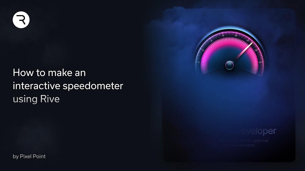 How To Make an Interactive Speedometer Using Rive