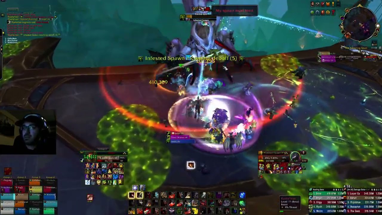 Mythic Rashanan - Fury Warrior PoV