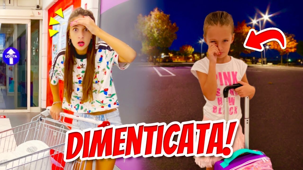 ABBIAMO DIMENTICATO LUDO al CENTRO COMMERCIALE mentre REGISTRAVAMO il VIDEO BACK TO SCHOOL