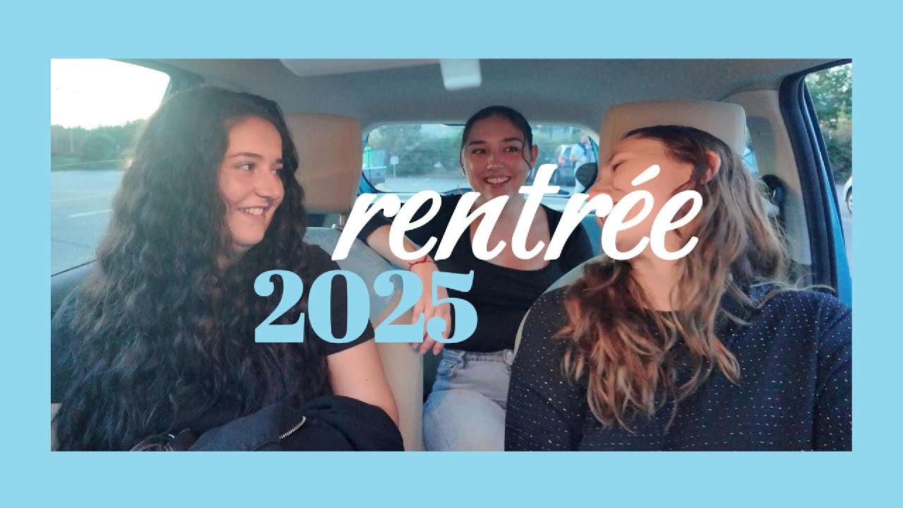 Première semaine de cours 2025🎒✨