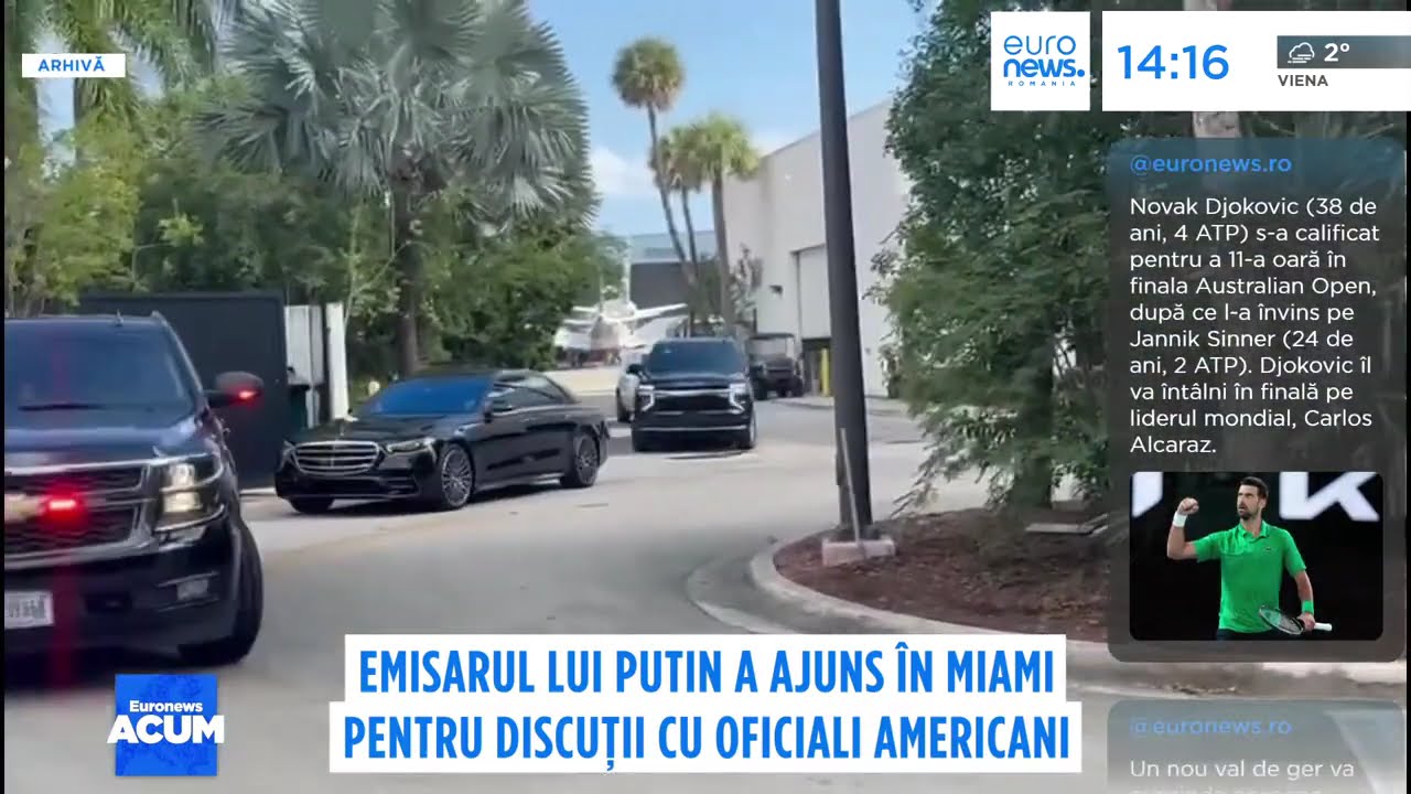 Emisarul lui Putin a ajuns în Miami pentru discuții cu oficiali americani