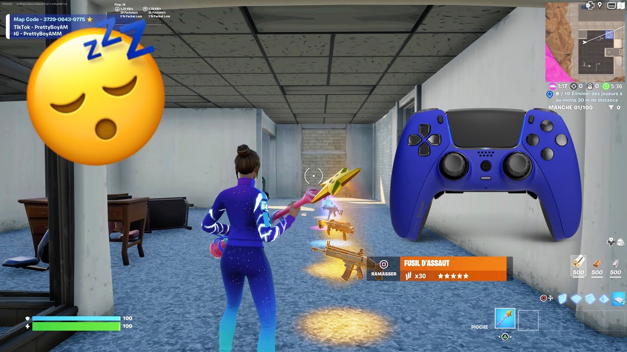 Smooth Tilted Zone Wars Gameplay 🥱🎮 + PS5 Scuf Reflex Pro Controller ASMR 💤